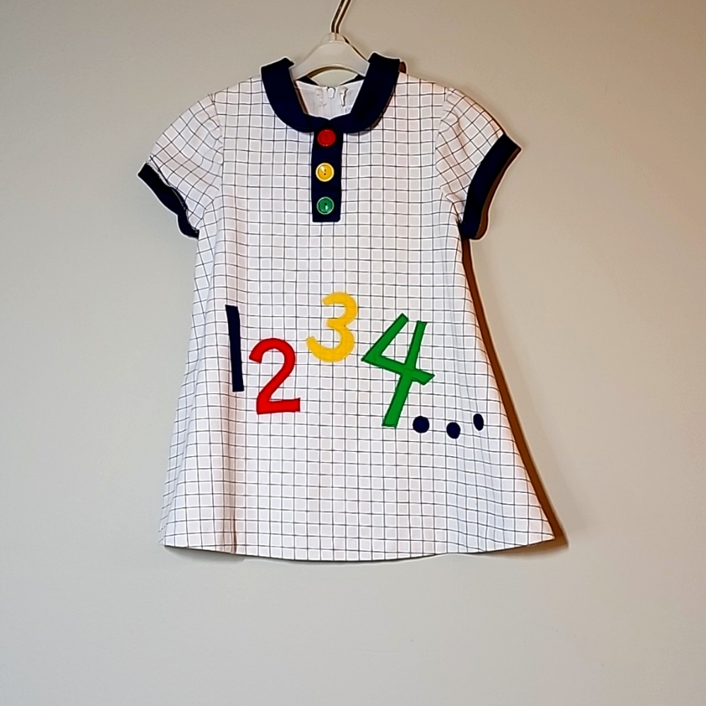 Neiman Marcus by Fischel 80's Vintage Toddler Girl Dress Size 4T